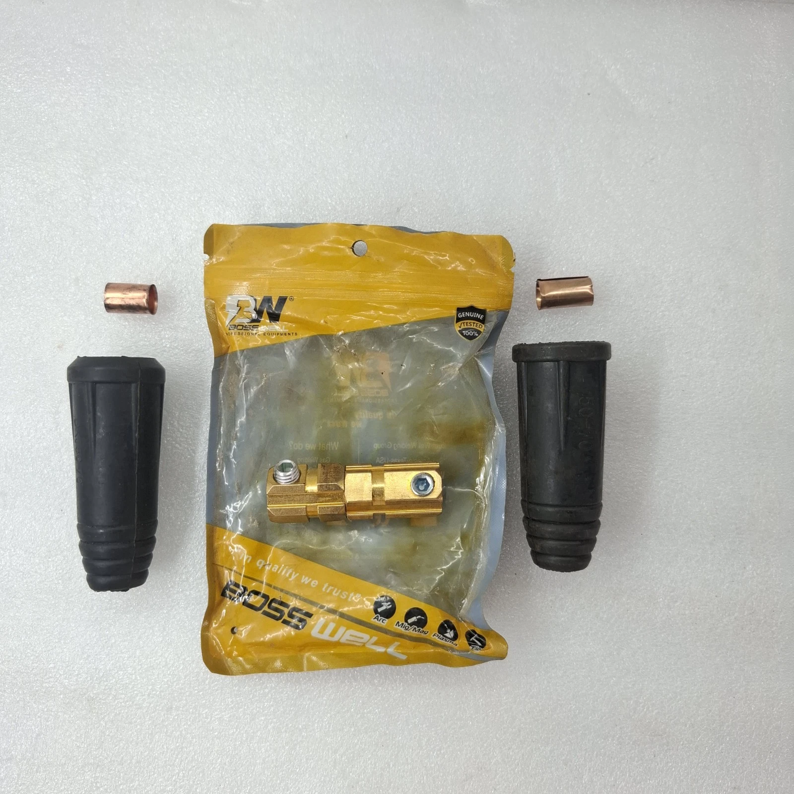 Boss Well (BW) WELDING CABLE CONNECTOR DKJ50-70 (BLACK FEMALE)